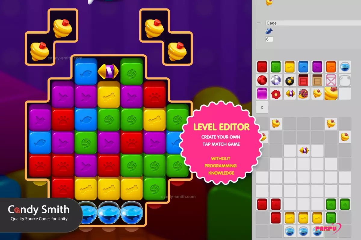 POP BLOCKS Puzzle Match Kit